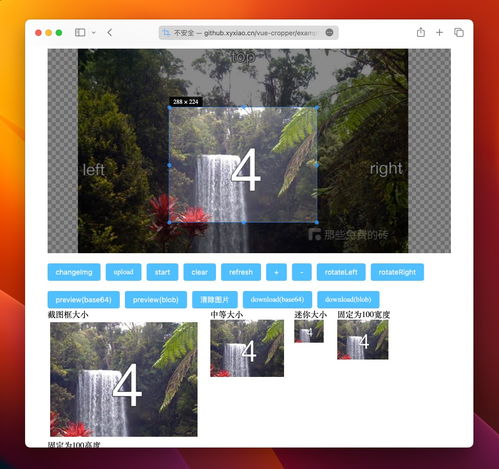 Vue Cropper 一款简单好用的Vue图片裁剪插件